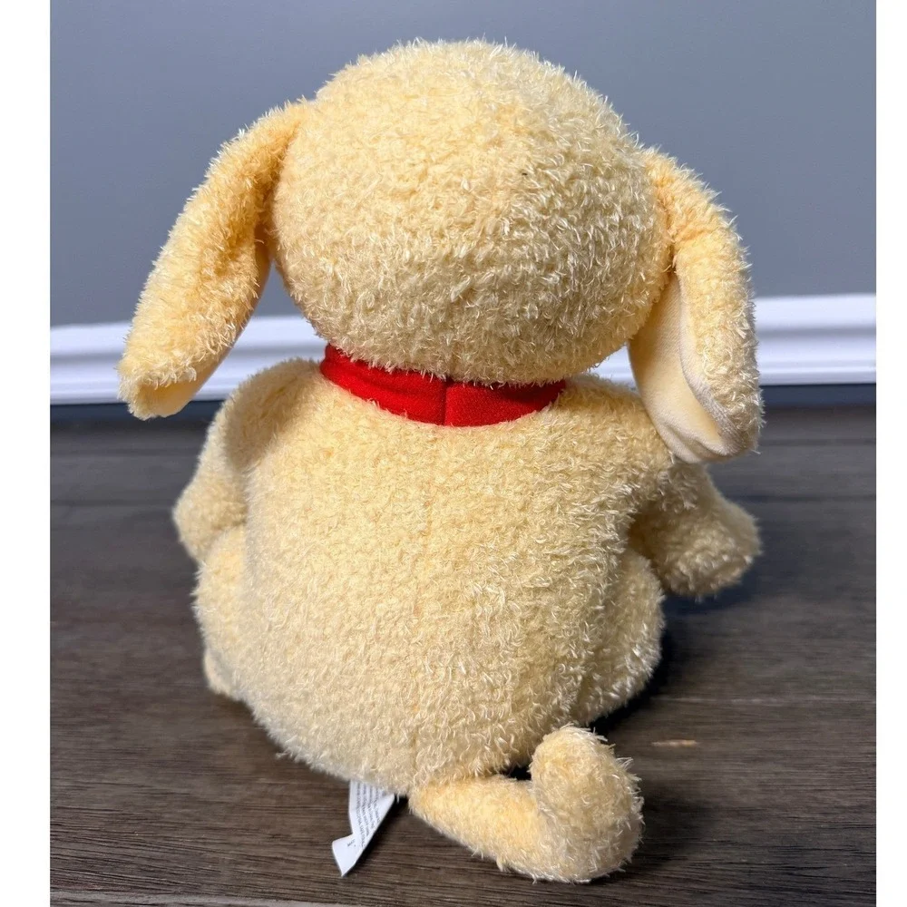Biscuit the Dog Plush Stuffed Animal Red Collar Bone Tag 2016 Kids Toy 9